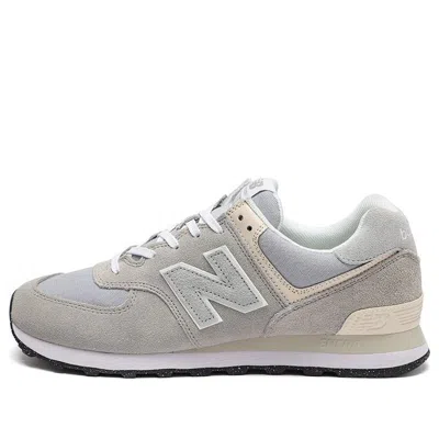 New Balance Men's 574 In Grey/white