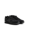 New Balance 574 Gs "triple Black" In Black