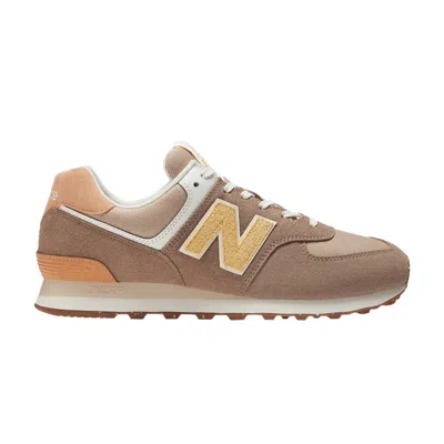 Pre-owned New Balance 574 'light Brown Soft Yellow'