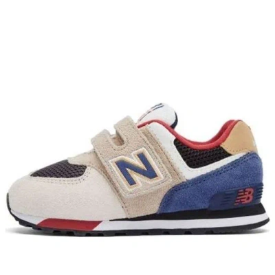 New Balance 574 'light Cream Dark Blue' In Multi