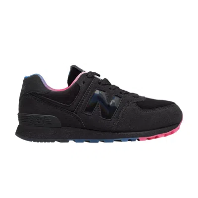 Pre-owned New Balance 574 Little Kid 'black White' | Kid's Size 11