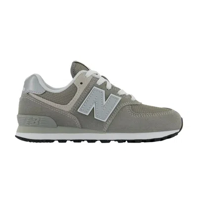 Pre-owned New Balance 574 Little Kid Wide 'core Pack - Grey White' | Kid's Size 12.5 In Gray