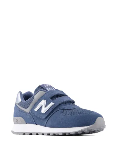 New Balance Kids' 574 Logo-detail Sneakers In Blue