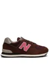 New Balance 574 Low-top Sneakers In Brown
