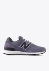 New Balance 574 Low-top Sneakers In Dark Arctic Grey With Phantom In Gray