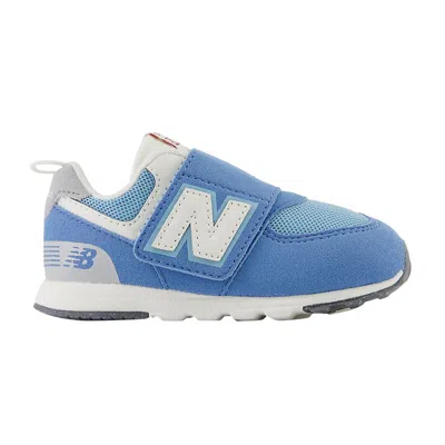 Pre-owned New Balance 574 New-b Hook & Loop Toddler 'blue Laguna' | Kid's Size 3