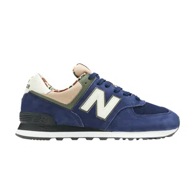 Pre-owned New Balance 574 'pigment' In Blue