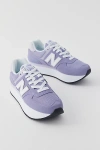 New Balance 574+ Platform Sneaker In Astral Purple/grey Violet, Women's At Urban Outfitters
