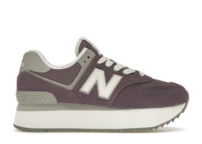 Pre-owned New Balance 574 Plus (women's) Sneakers In Pink
