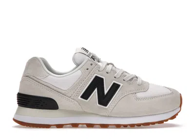 Pre-owned New Balance 574 Reformation (women's) Sneakers In White/black