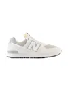 New Balance Boys  574 In White