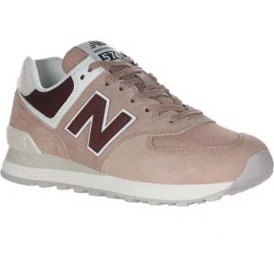 New Balance 574 Panelled Sneakers In Neutral