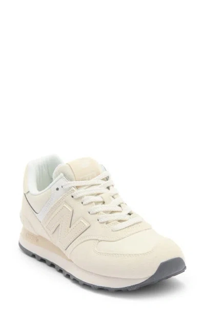 New Balance 574 Sneaker In Linen/sea Salt