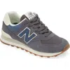 New Balance 574 Sneaker In Magnet/vintage Indigo