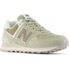 New Balance Round-head Sneakers In Olivine/ Dark Stoneware