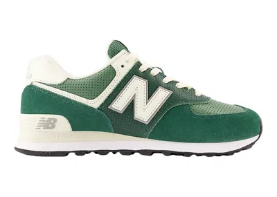 Pre-owned New Balance 574 Sneakers In Nightwatch Green/jade