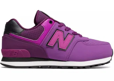 Pre-owned New Balance 574 Sneakers In Purple