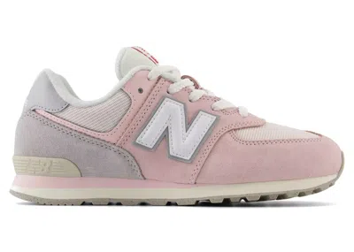 Pre-owned New Balance 574 Sneakers In Rose