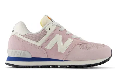 Pre-owned New Balance 574 Sneakers In Twilight Haze/sea Stone
