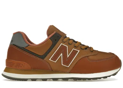 Pre-owned New Balance 574 Sneakers In Workwear Jupiter