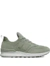 New Balance 574 Sport "grey" Sneakers In Green