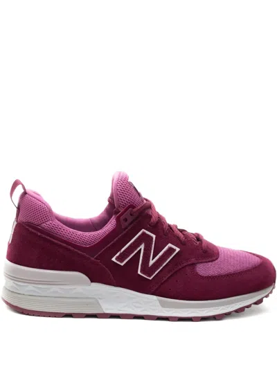 New Balance 574 Sport "wine Red White" Sneakers