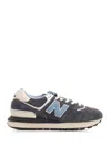 New Balance 574 Chunky Rubber Lug Sole Sneakers In Gray