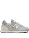 New Balance 574 Suede Trainers In Gray