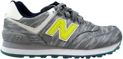Pre-owned New Balance 574 Summer Waves (women's) Sneakers In Silver Mink
