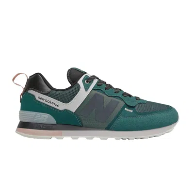Pre-owned New Balance 574 'teal Oyster Pink'