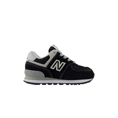 Pre-owned New Balance 574 Toddler 'black White' | Infant Size 8