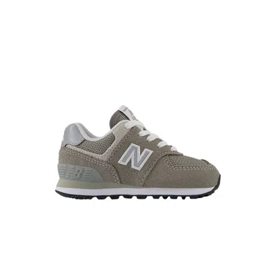 Pre-owned New Balance 574 Toddler 'grey White' | Infant Size 10 In Gray
