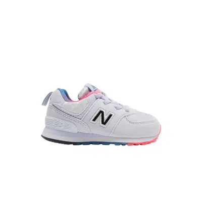 Pre-owned New Balance 574 Toddler 'silent Grey White' | Infant Size 9