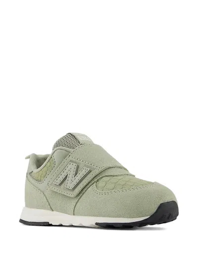 New Balance Babies' 574 Touch-strap Sneakers In Green