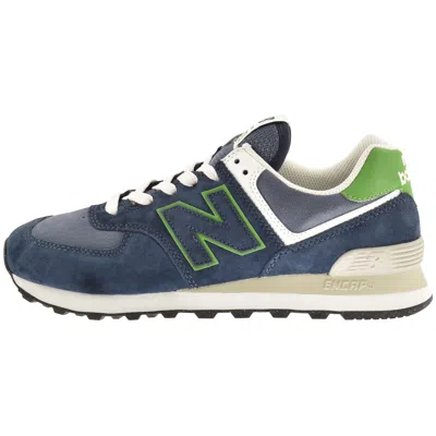 New Balance 574 Trainers Navy In Blue