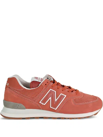 New Balance 574 "vintage Russet" Sneakers In Red
