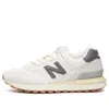 New Balance White Low Top Sneakers With Logo Patch