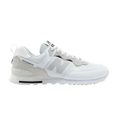 Pre-owned New Balance 574 'white Summer Fog'