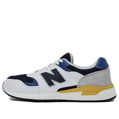 New Balance 574 White/yellow/blue