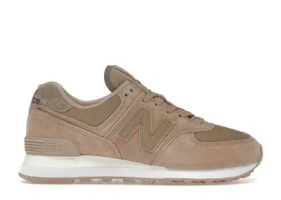 Pre-owned New Balance 574 (women's) Sneakers In Calm Taupe In Brown