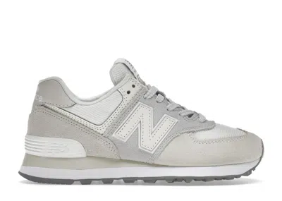 Pre-owned New Balance 574 (women's) Sneakers In Moonbeam/sea Salt In Multi