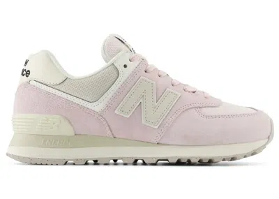 Pre-owned New Balance 574 (women's) Sneakers In Pink Granite