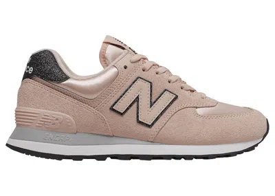 Pre-owned New Balance 574 (women's) Sneakers In Rose Water/rain Cloud In Multi