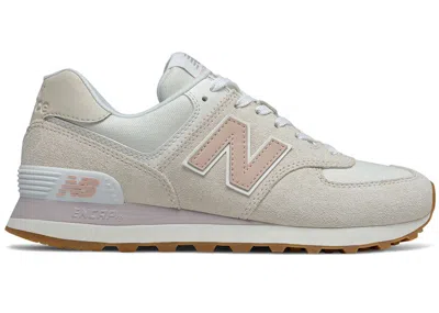 Pre-owned New Balance 574 (women's) Sneakers In Sea Salt/rose Water In Multi