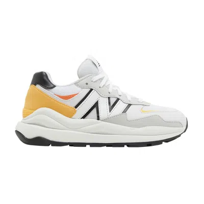 Pre-owned New Balance 57/40 Big Kid 'summer Fog Peach Glaze' | Grey | Kid's Size 3.5
