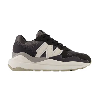 Pre-owned New Balance 57/40 Big Kid Wide 'black Moonbeam' | Kid's Size 4.5