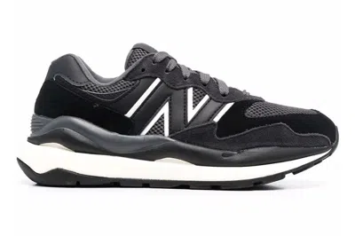 Pre-owned New Balance 57/40 Black Dark Grey (women's) In Black/sea Salt