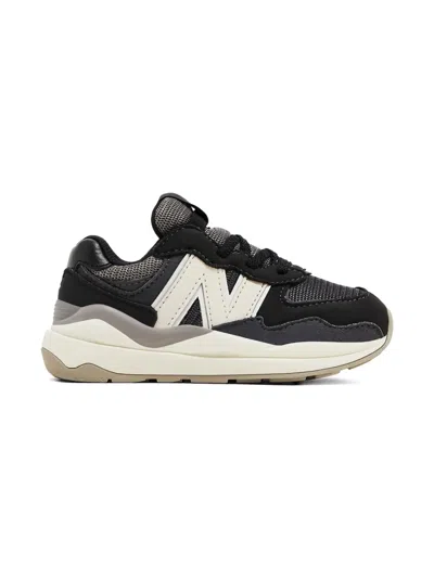 New Balance Babies' 57/40 Bungee "black Moonbeam" Sneakers In Multi