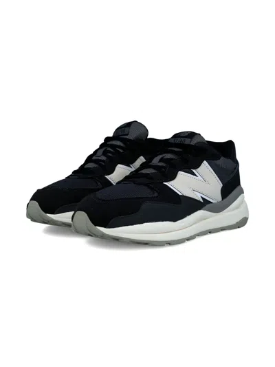 New Balance Kids' 5740 Leather Trainers In Black