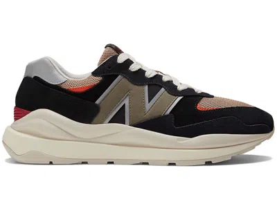 Pre-owned New Balance 57/40 Lunar New Year (2022) Sneakers In Black/poppy